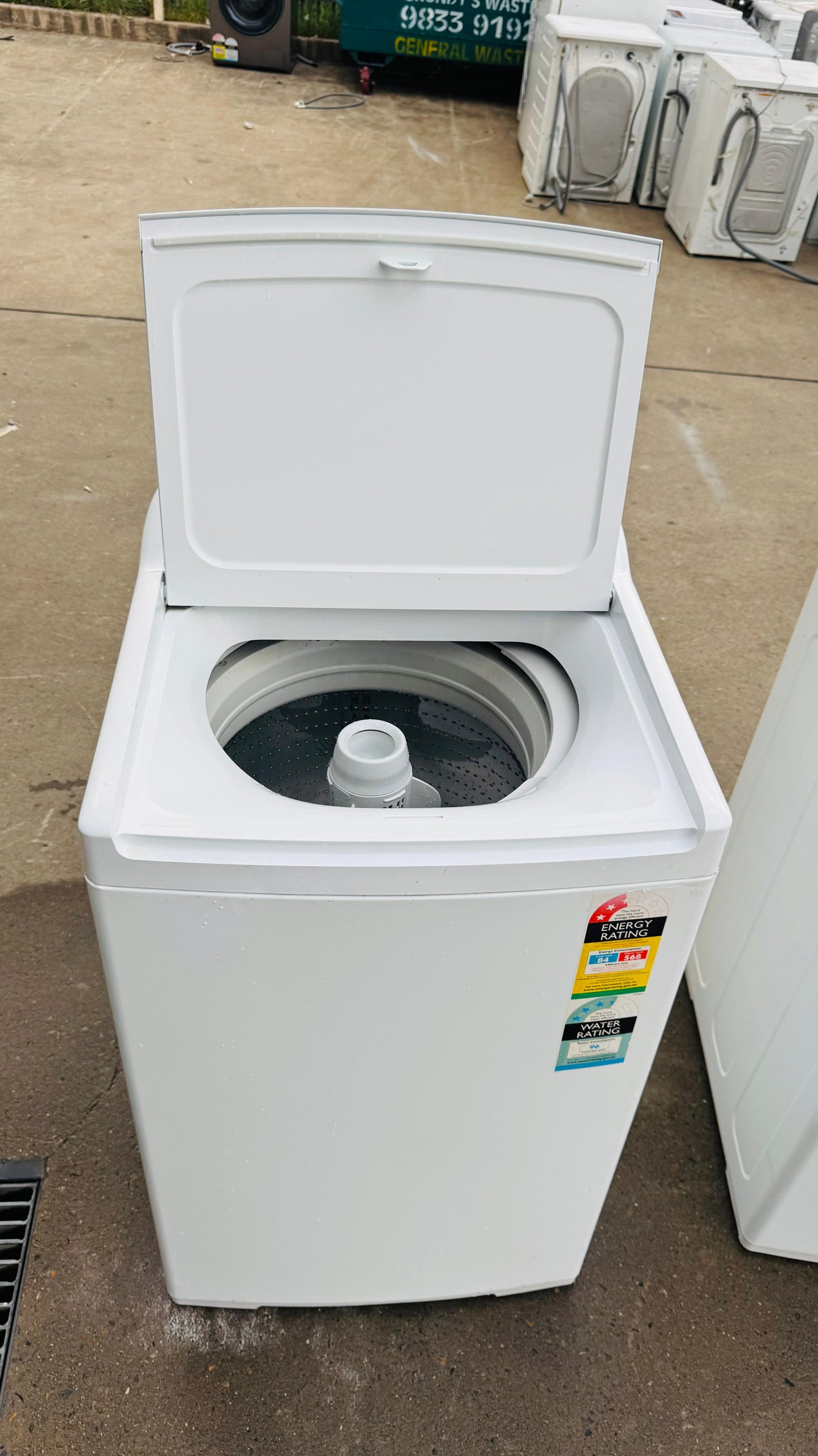 FISHER AND PAYKEL 8.5KGS TOP LOADER WASHING MACHINE
