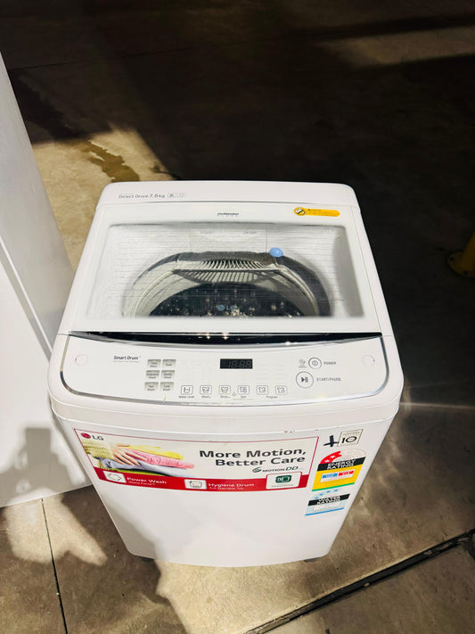 LG 7.5KGS TOP LOADER WASHING MACHINE