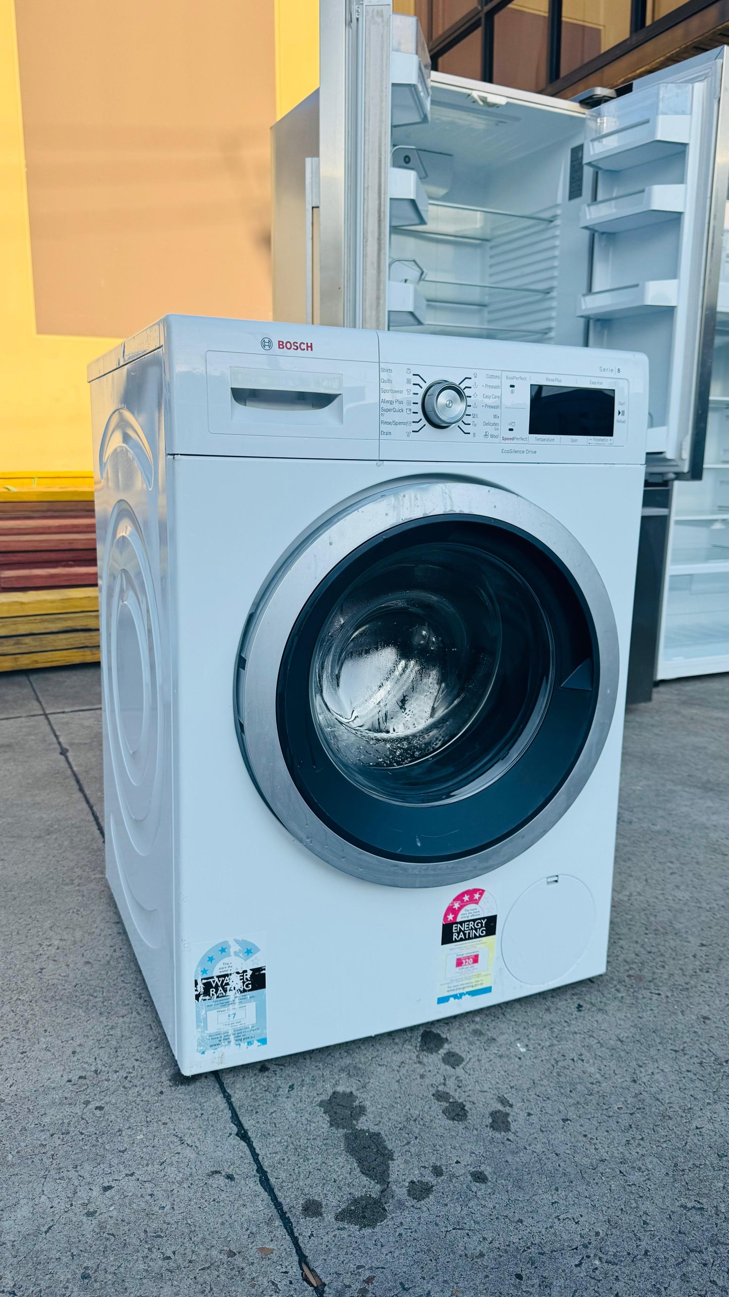 BOSCH 8KGS FRONT LOADER WASHING MACHINE