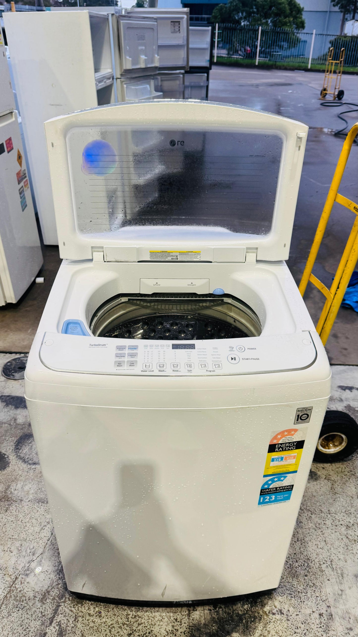 LG 12KGS TOP LOADER WASHING MACHINE
