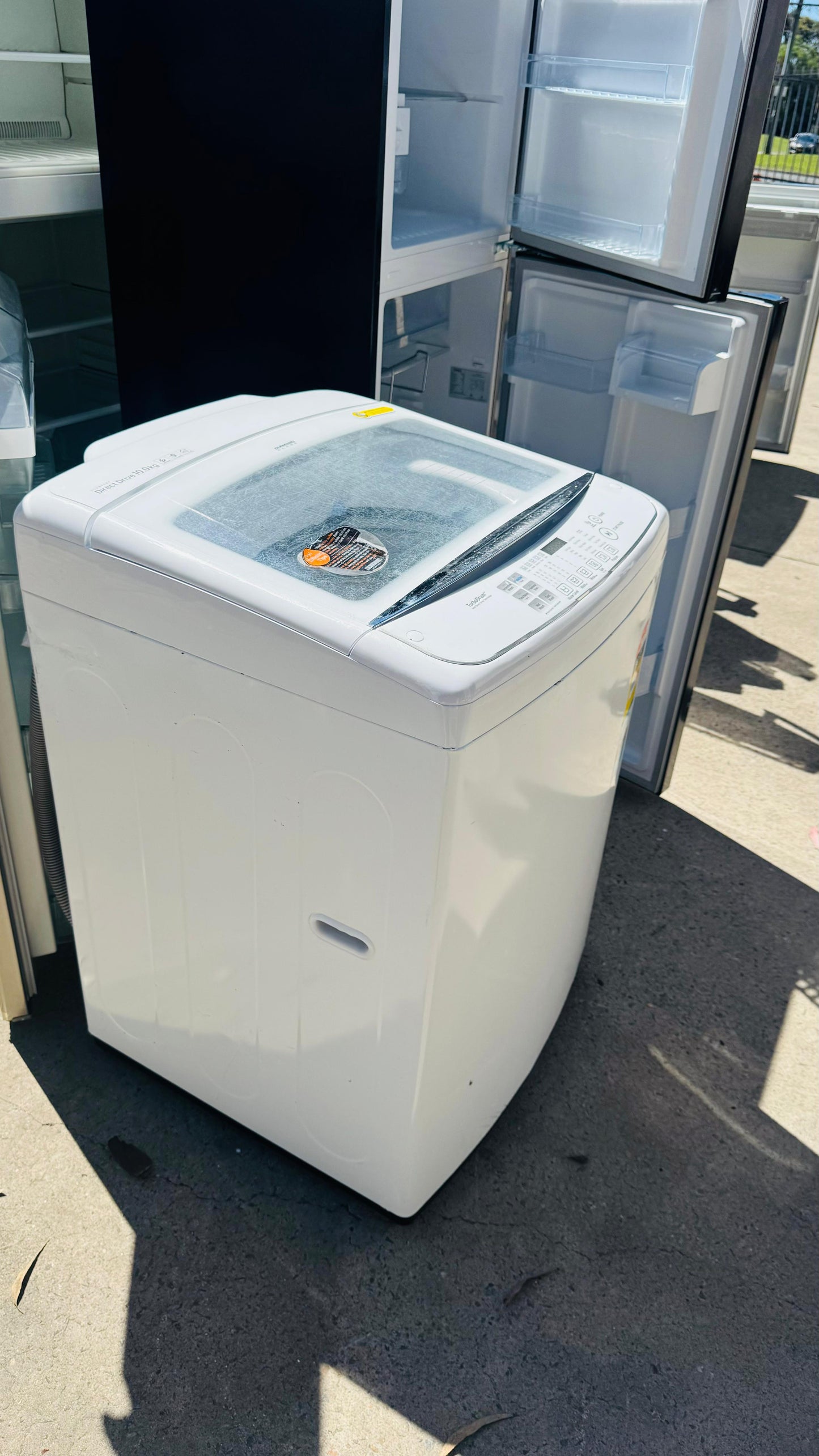 LG 10KGS TOP LOADER WASHING MACHINE
