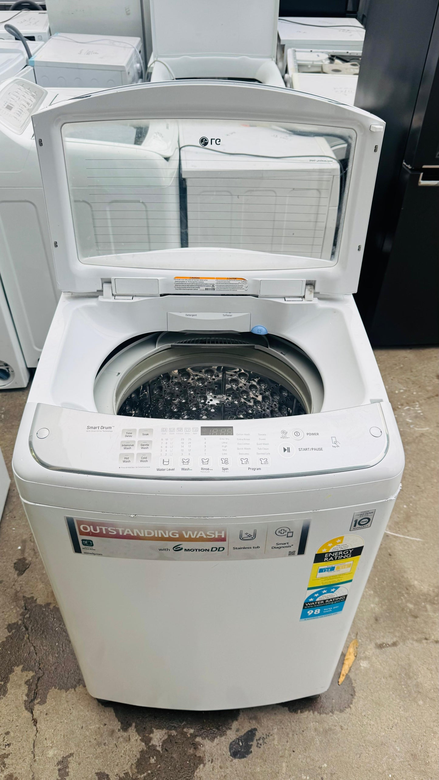 LG 9.5KGS TOP LOADER WASHING MACHINE