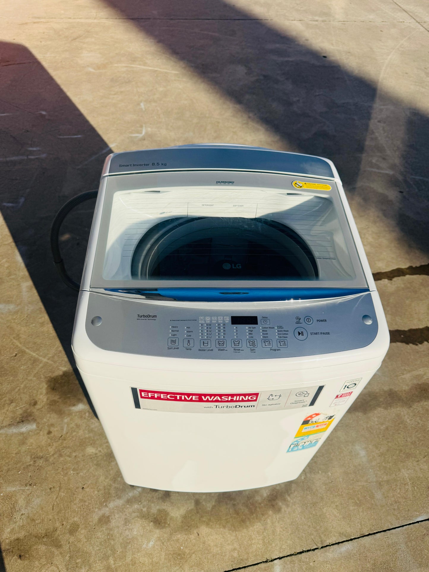 LG 8.5 KGS TOP LOADER WASHING MACHINE