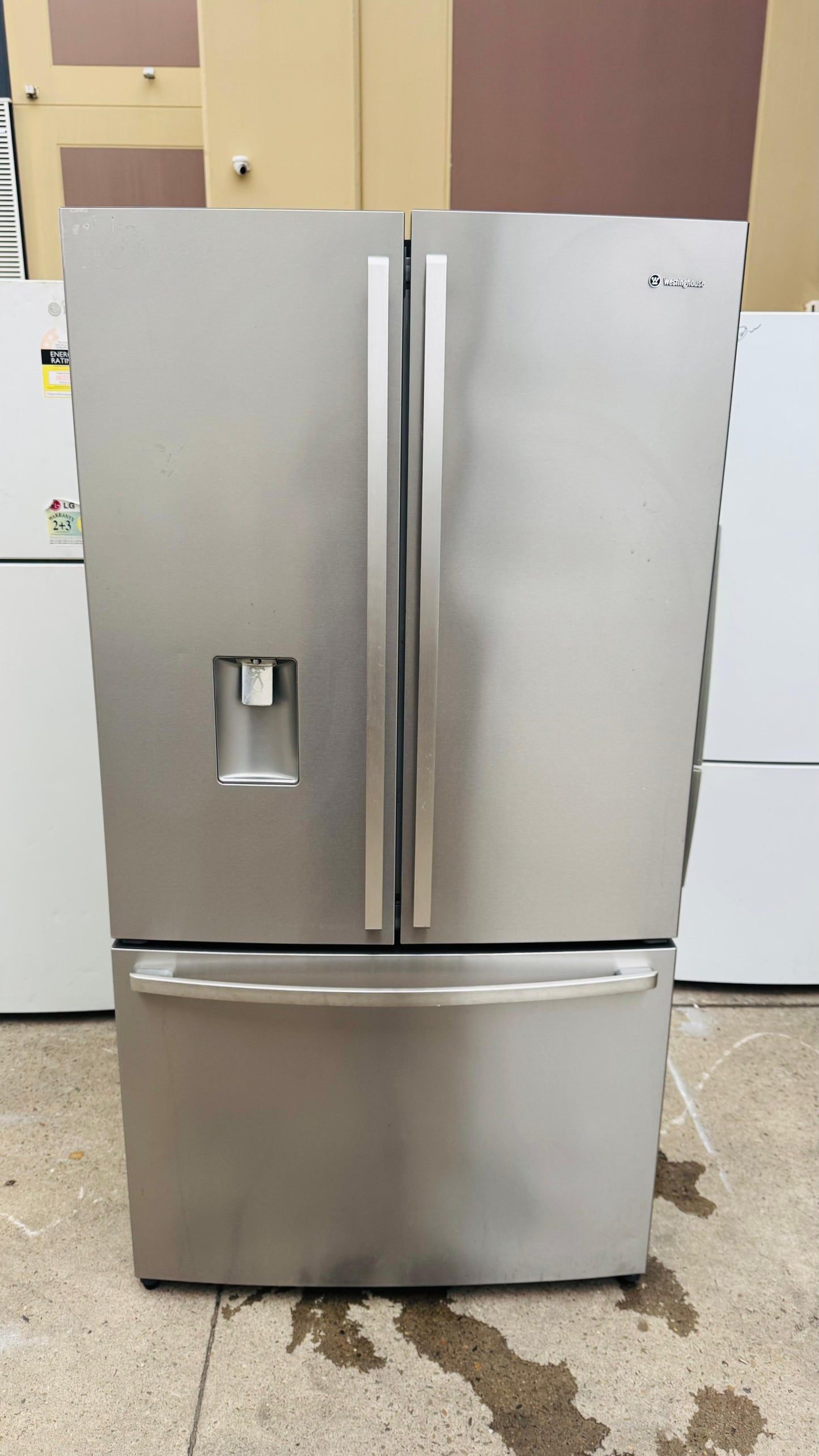 WESTINGHOUSE FRENCH DOOR 605 LITRES FRIDGE FREEZER