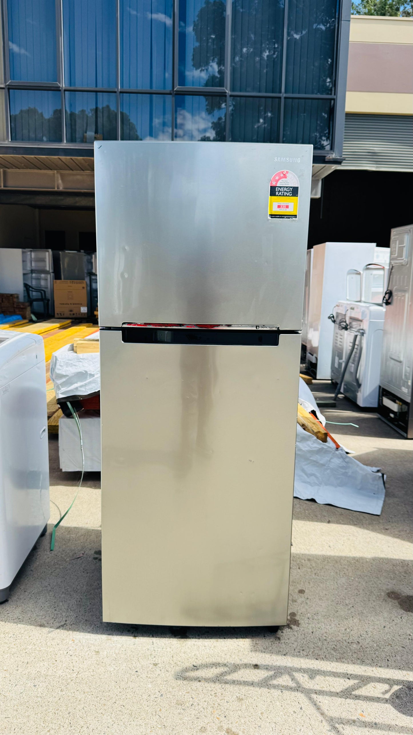 SAMSUNG 400 LITRES FRIDGE FREEZER