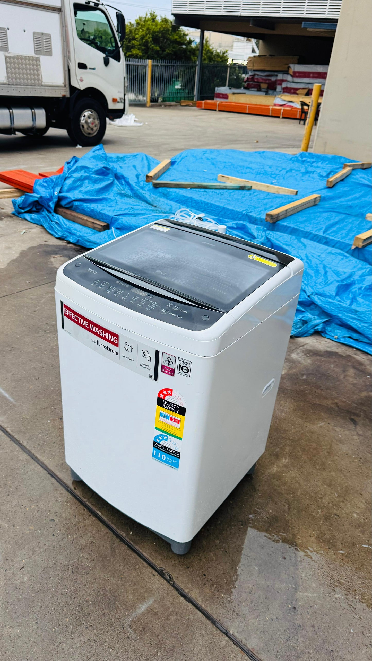 LG 7.5KGS TOP LOADER WASHING MACHINE