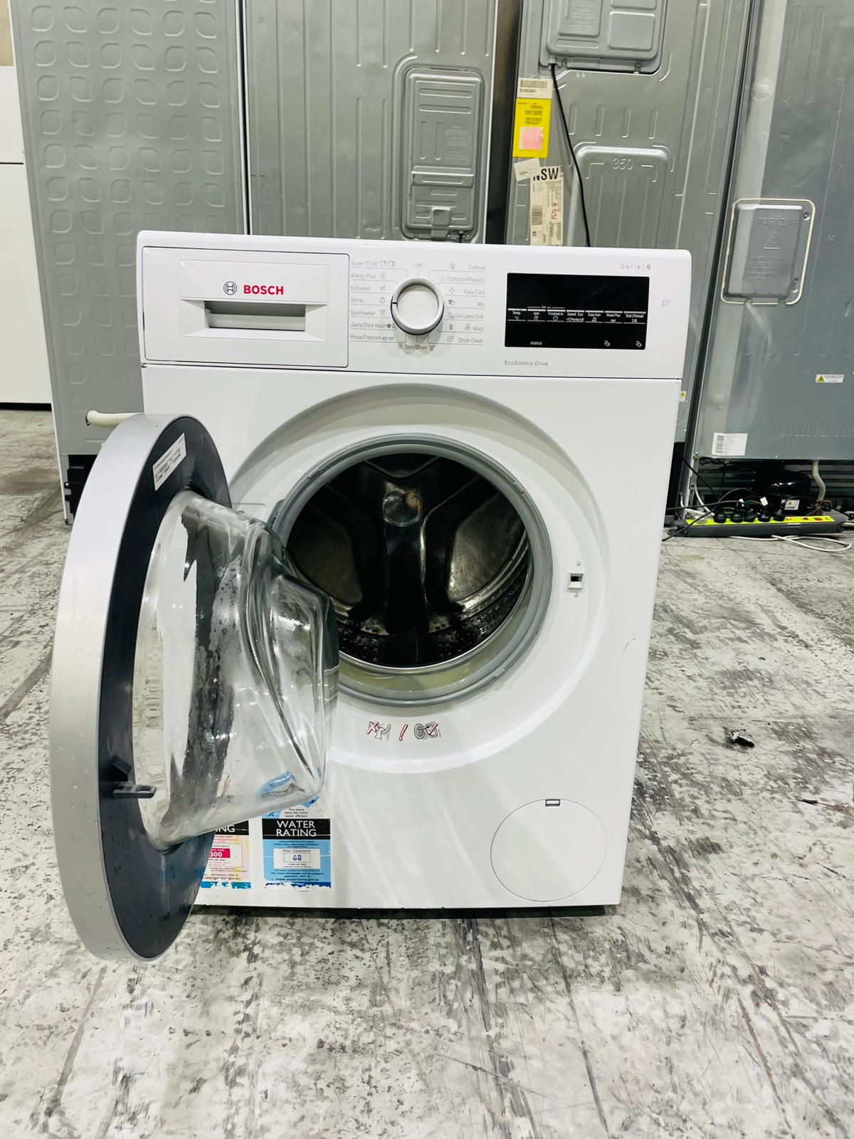 BOSCH 8KGS FRONT LOADER WASHING MACHINE SERIES6