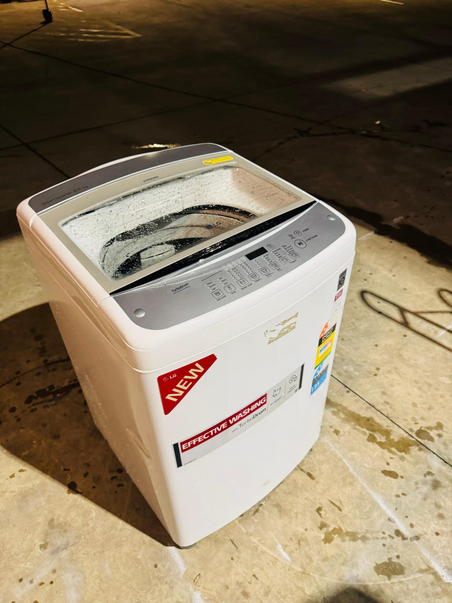 LG 8.5KGS TOP LOADER WASHING MACHINE