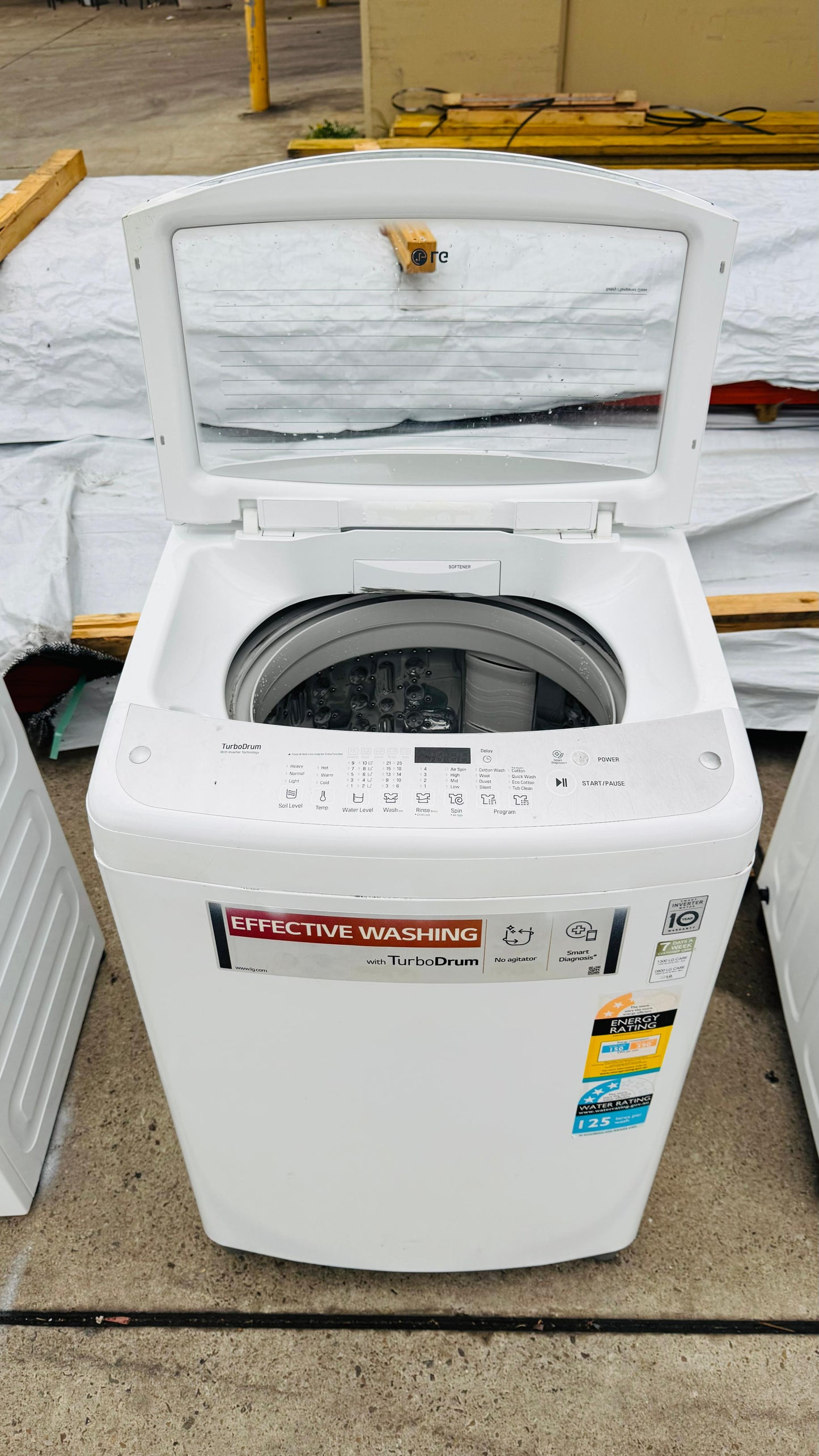 LG 8.5KGS TOP LOADER WASHING MACHINE