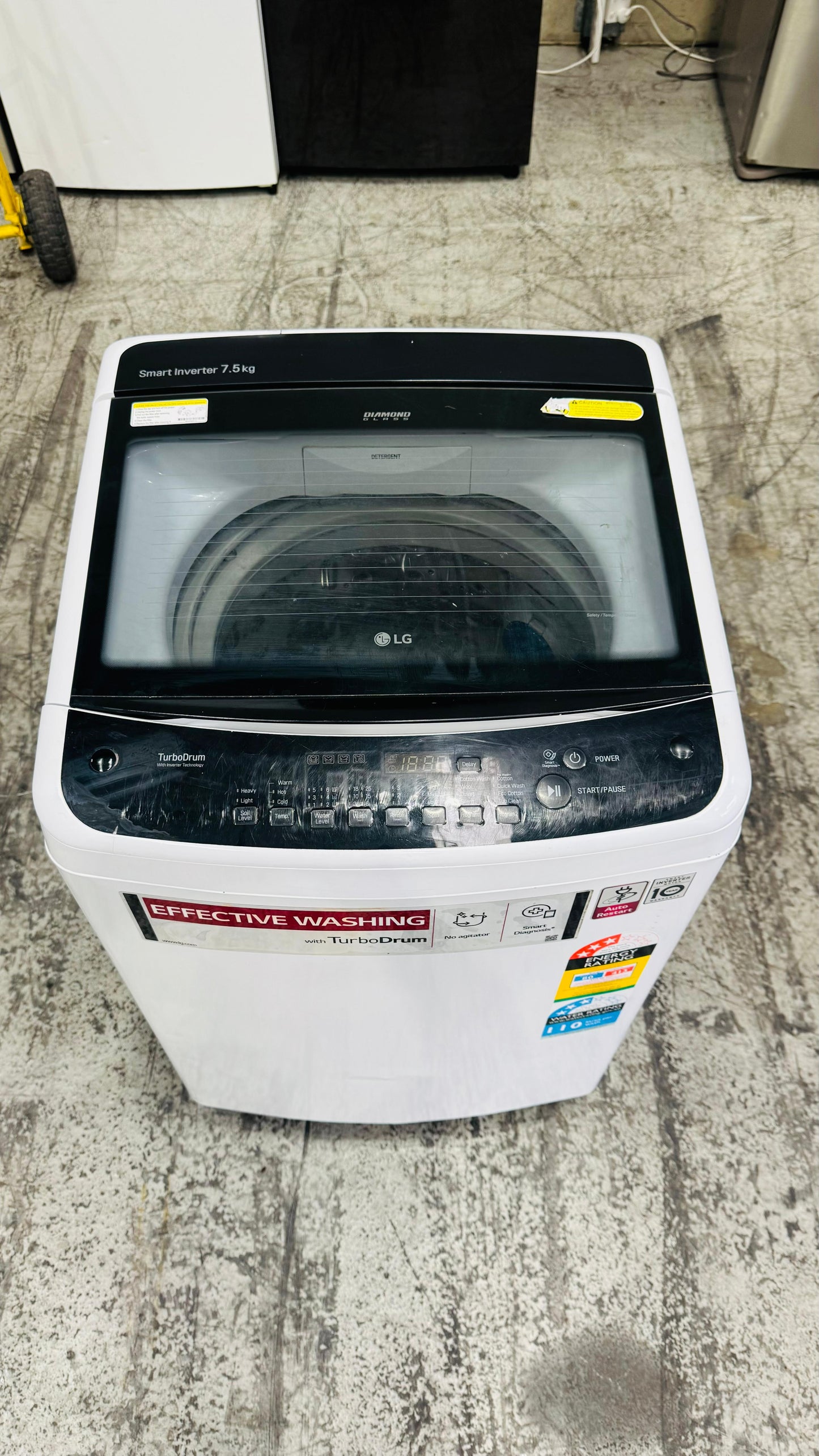 LG 7.5KGS TOP LOADER WASHING MACHINE