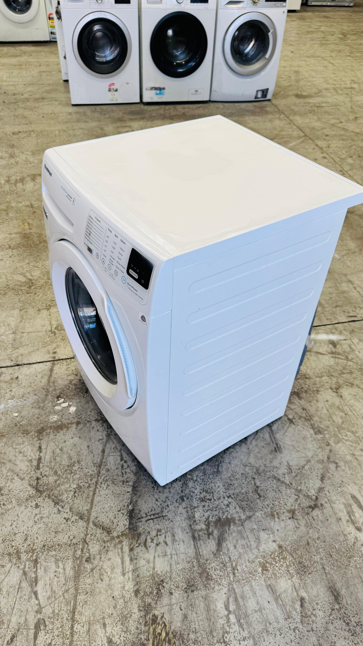 SIMPSON 8KGS FRONT LOADER WASHING MACHINE