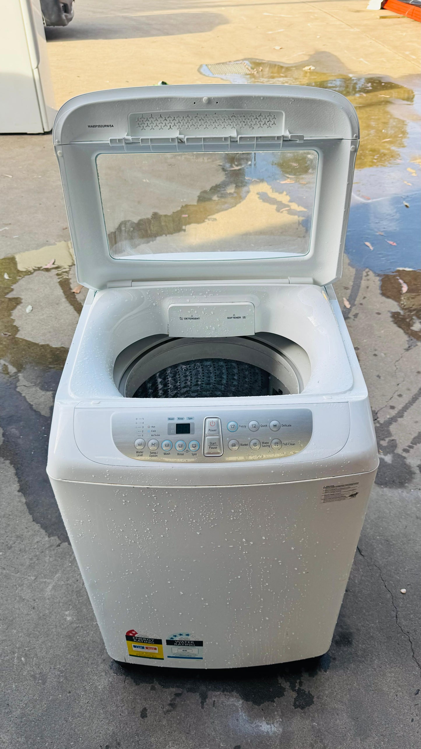 SAMSUNG 6.5KGS TOP LOADER WASHING MACHINE