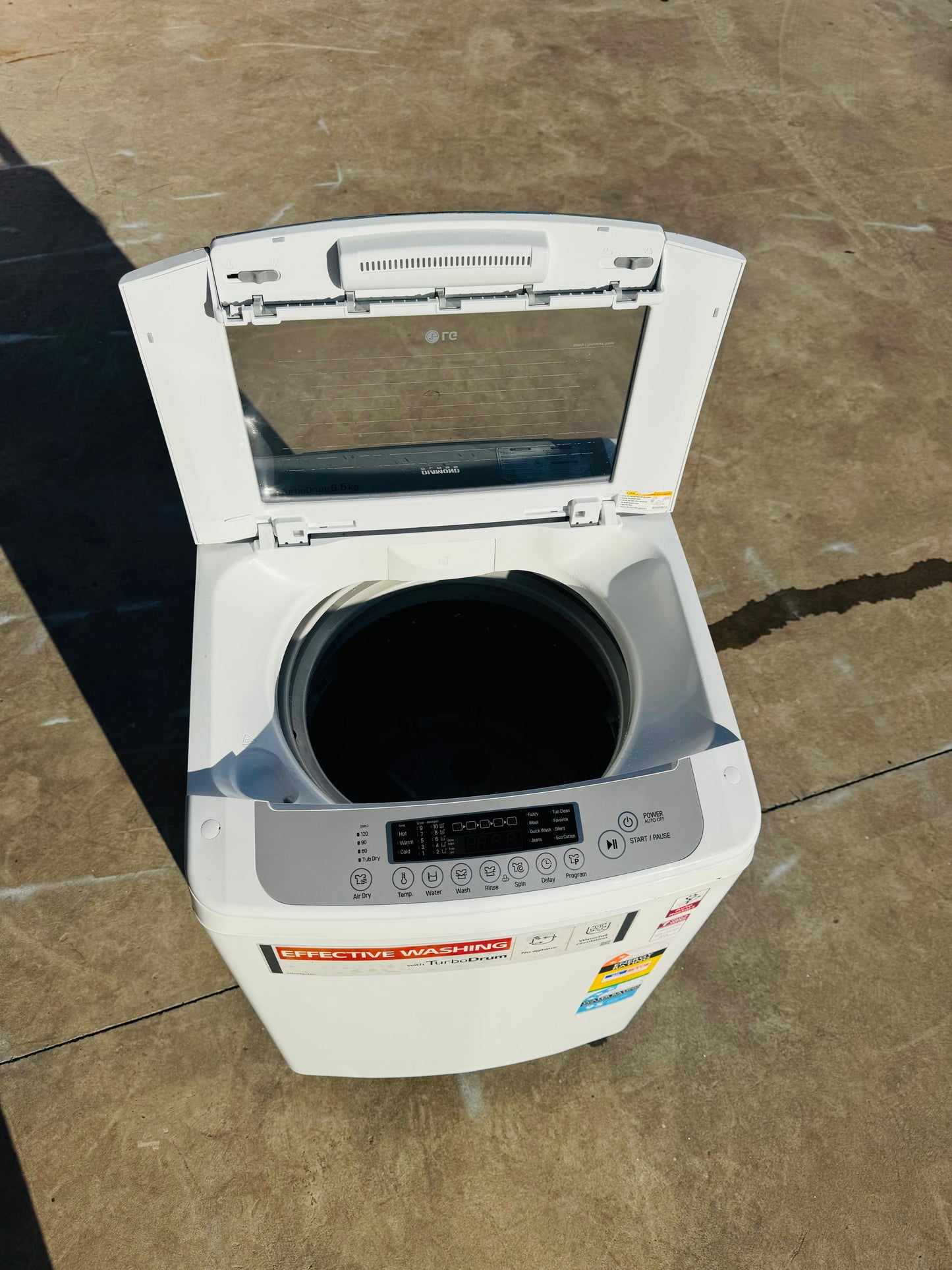 LG 6.5 KGS TOP LOADER WASHING MACHINE