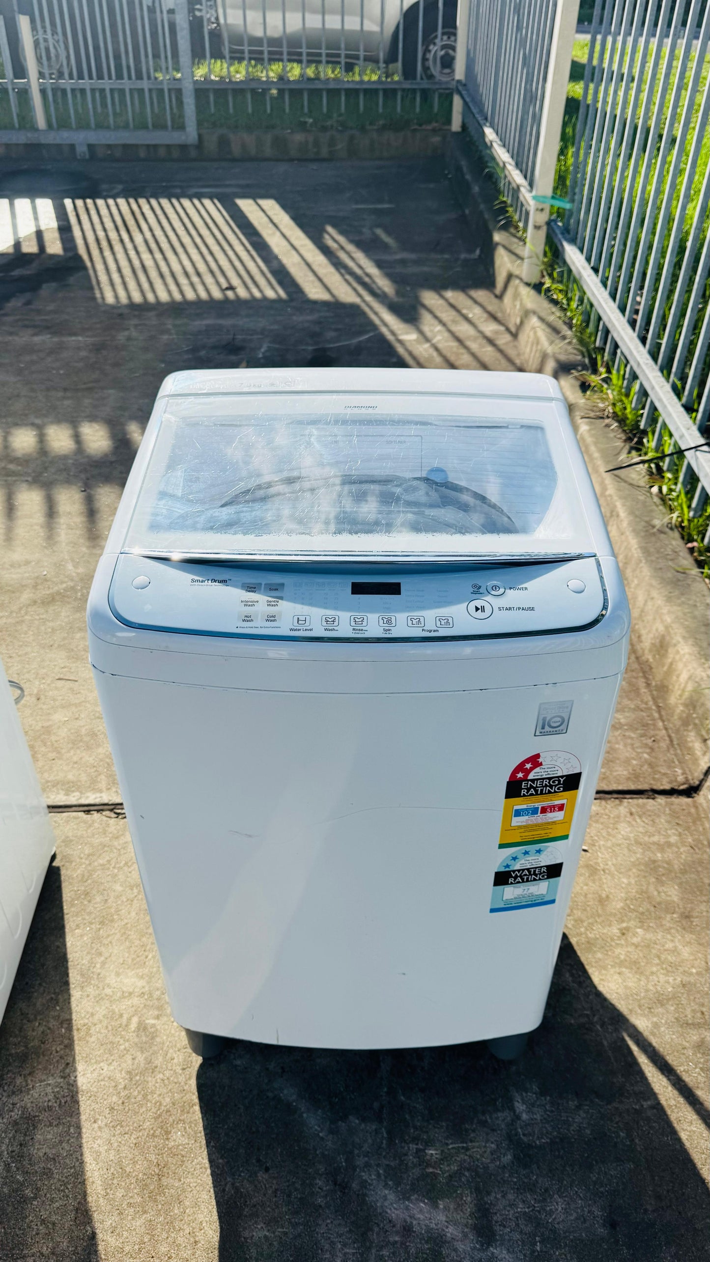 LG 7.5KGS TOP LOADER WASHING MACHINE