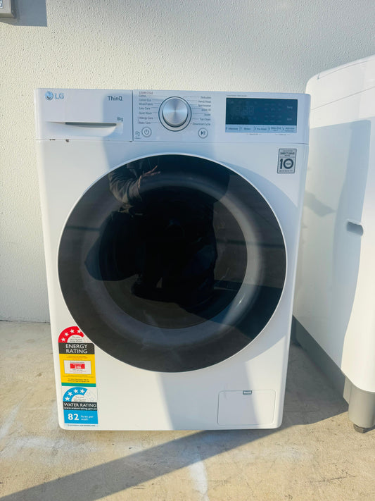 LG 8 KGS FRONT LOADER WASHING MACHINE