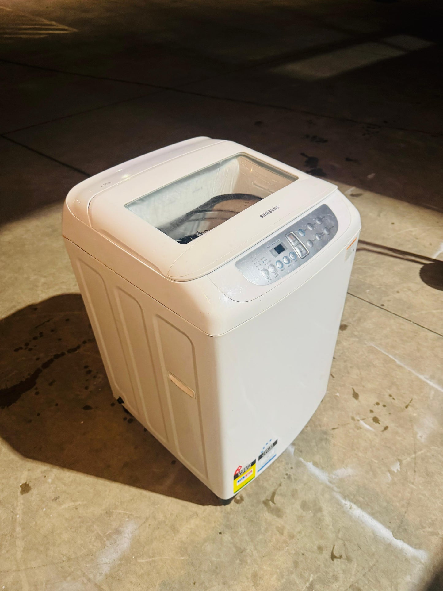 SAMSUNG 6.5KGS TOP LOADER WASHING MACHINE