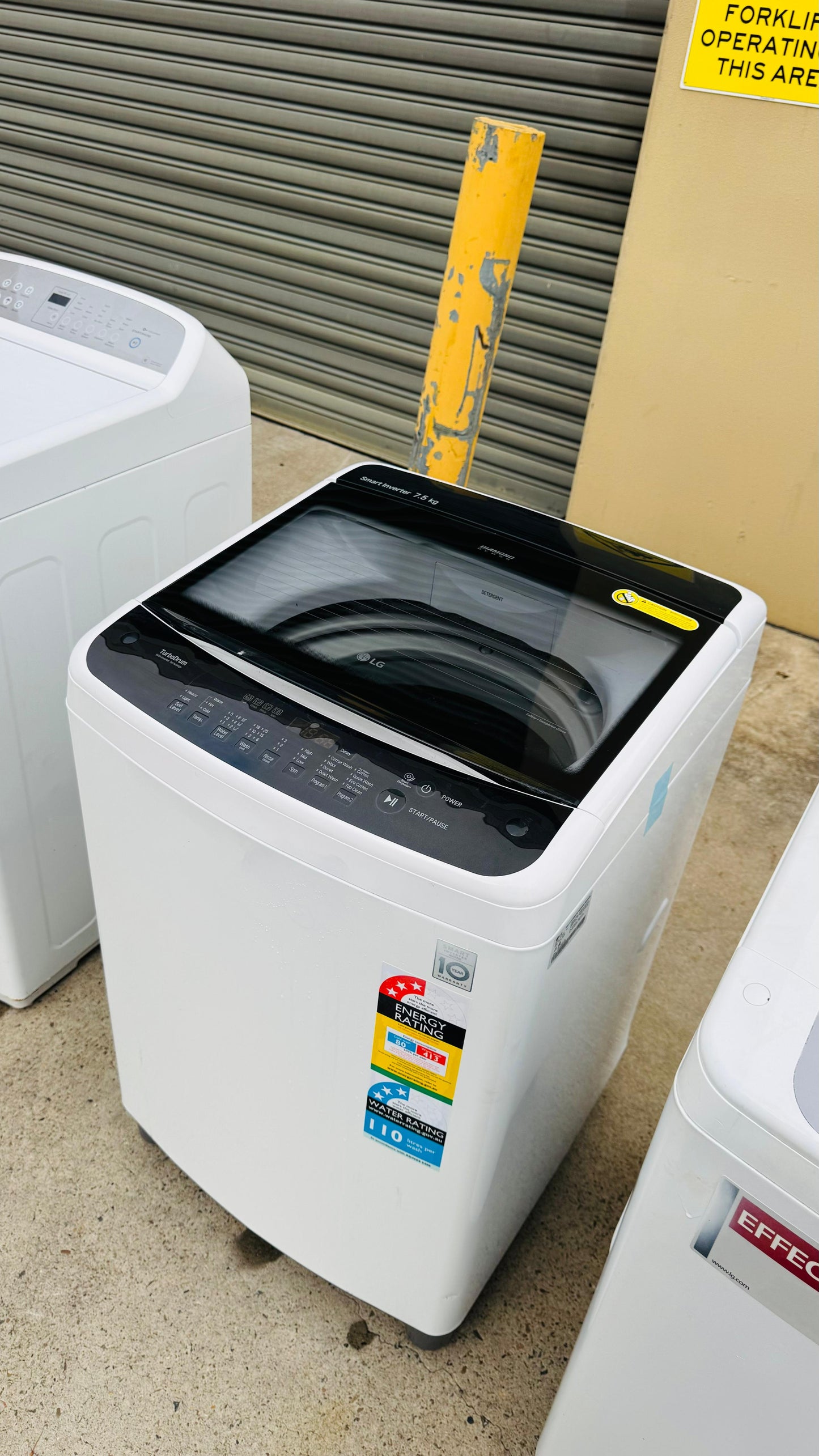 LG 7.5KGS TOP LOADER WASHING MACHINE