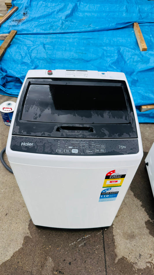 HAIER 7.5KGS TOP LOADER WASHING MACHINE