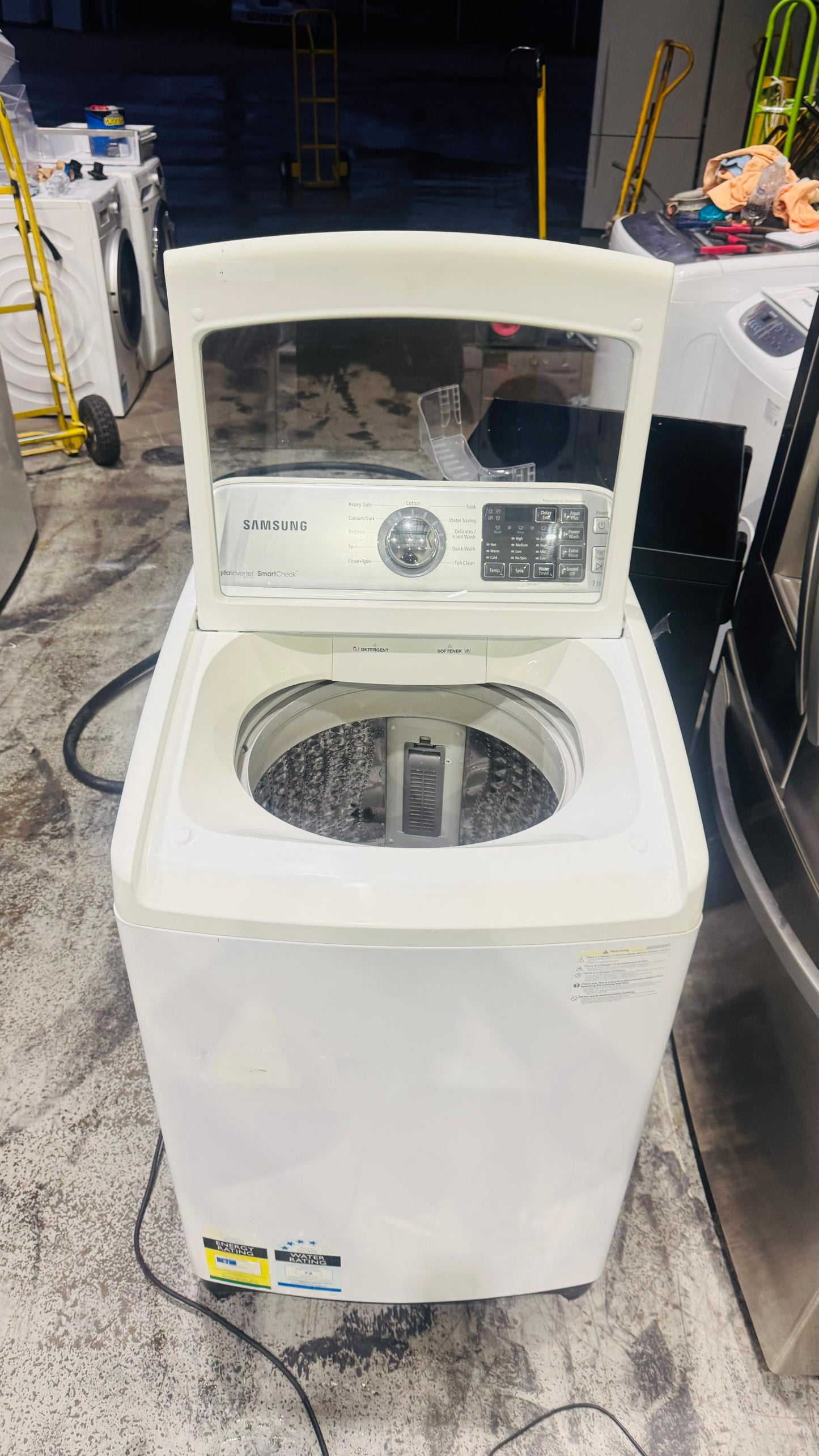 SAMSUNG 7KGS TOP LOADER WASHING MACHINE