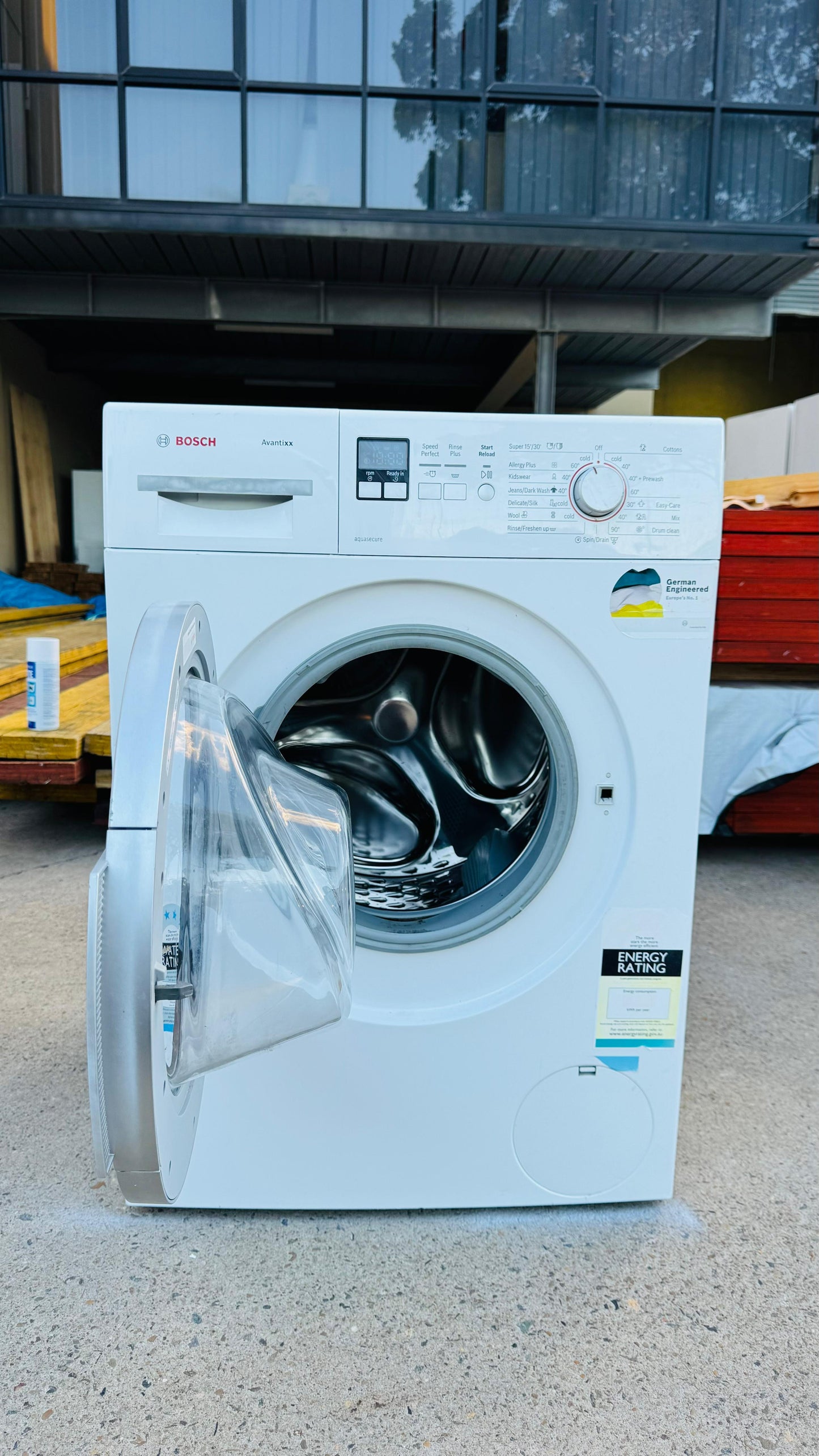 BOSCH 7KGS FRONT LOADER WASHING MACHINE