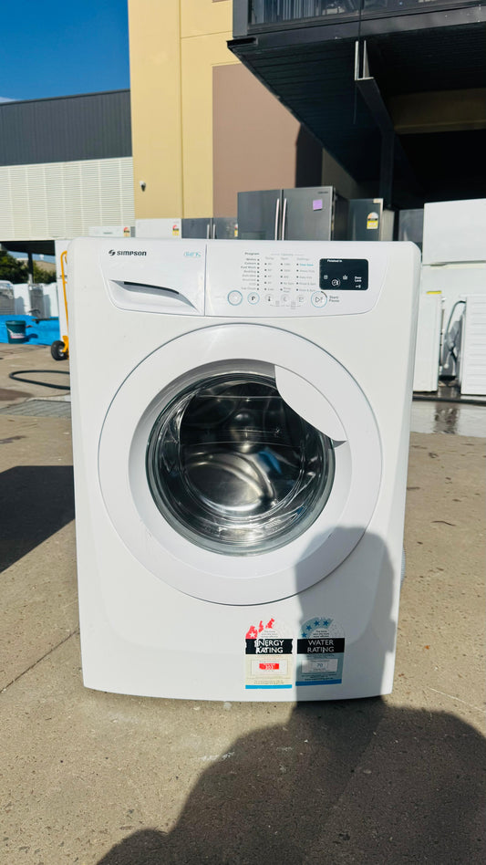 SIMPSON 7KGS FRONT LOADER WASHING MACHINE