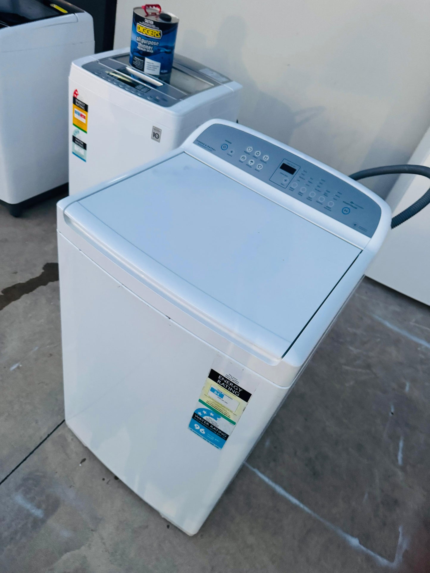 FISHER & PAYKEL 8.5 KGS TOP LOADER WASHING MACHINE