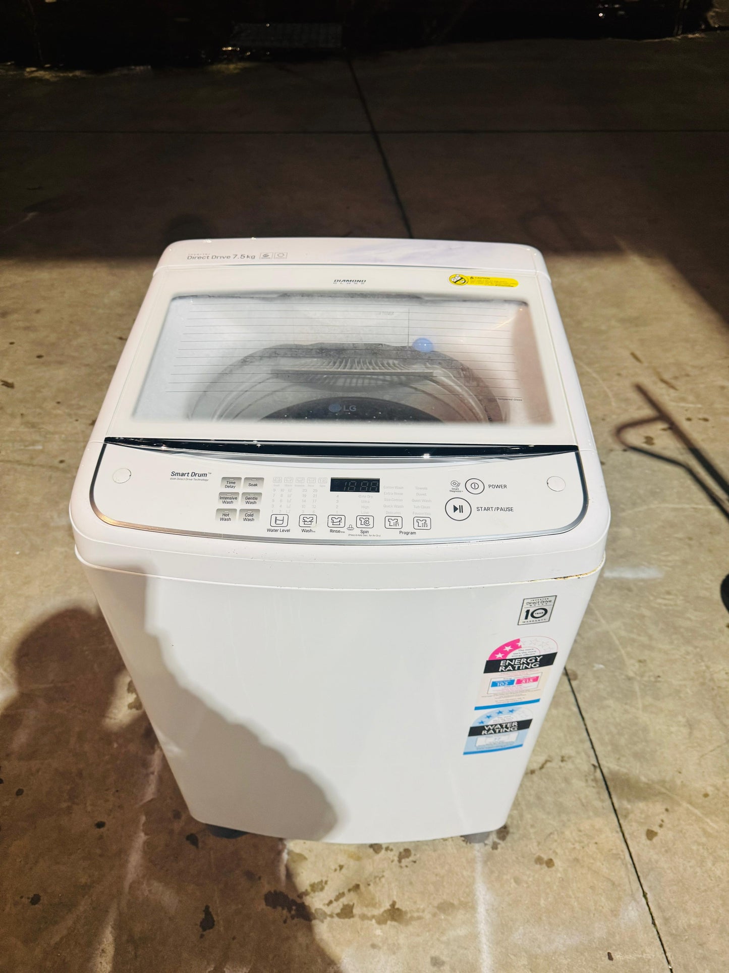 LG 7.5 KGS TOP LOADER WASHING MACHINE