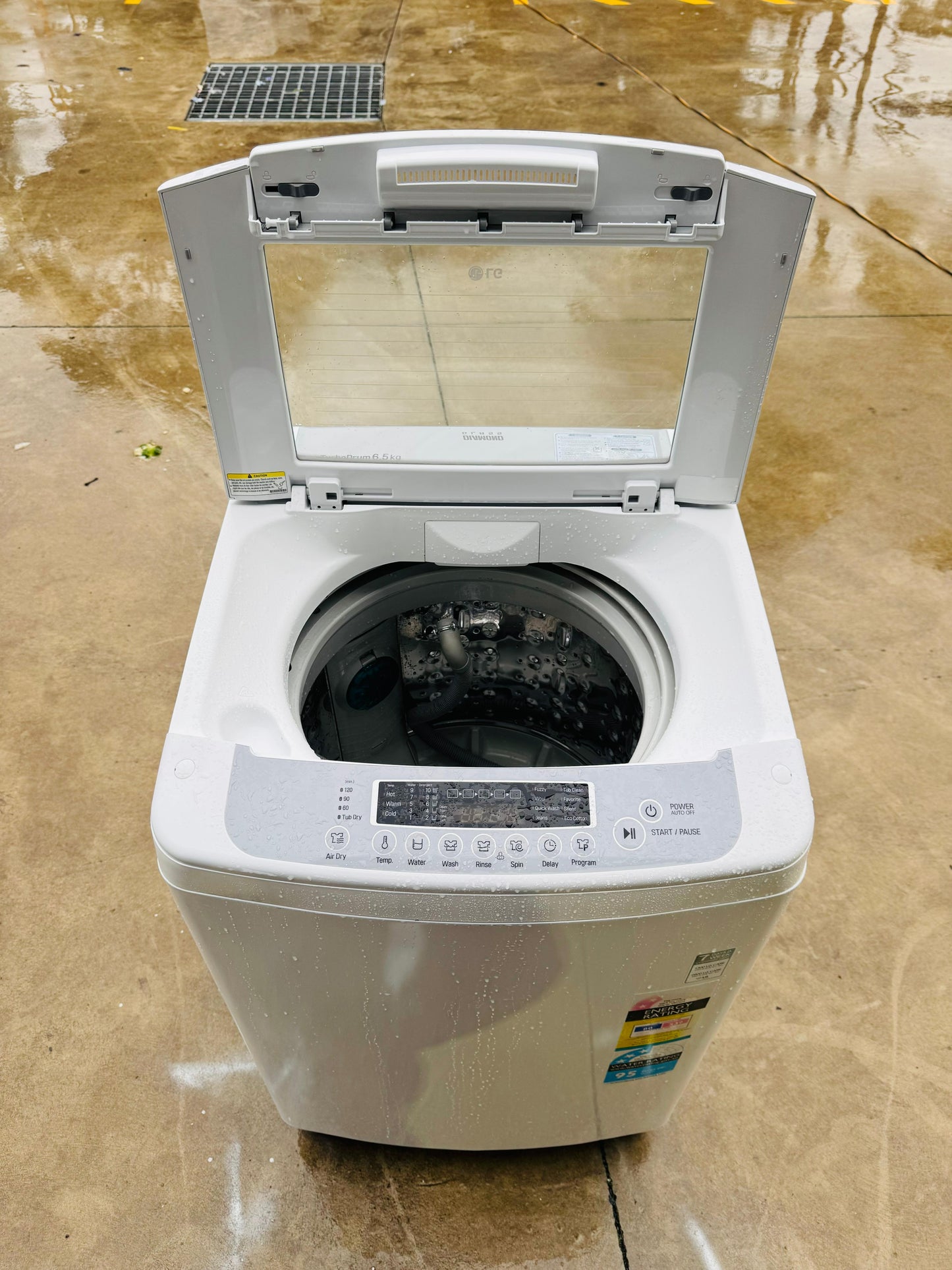 LG 6.5KGS TOP LOADER WASHING MACHINE