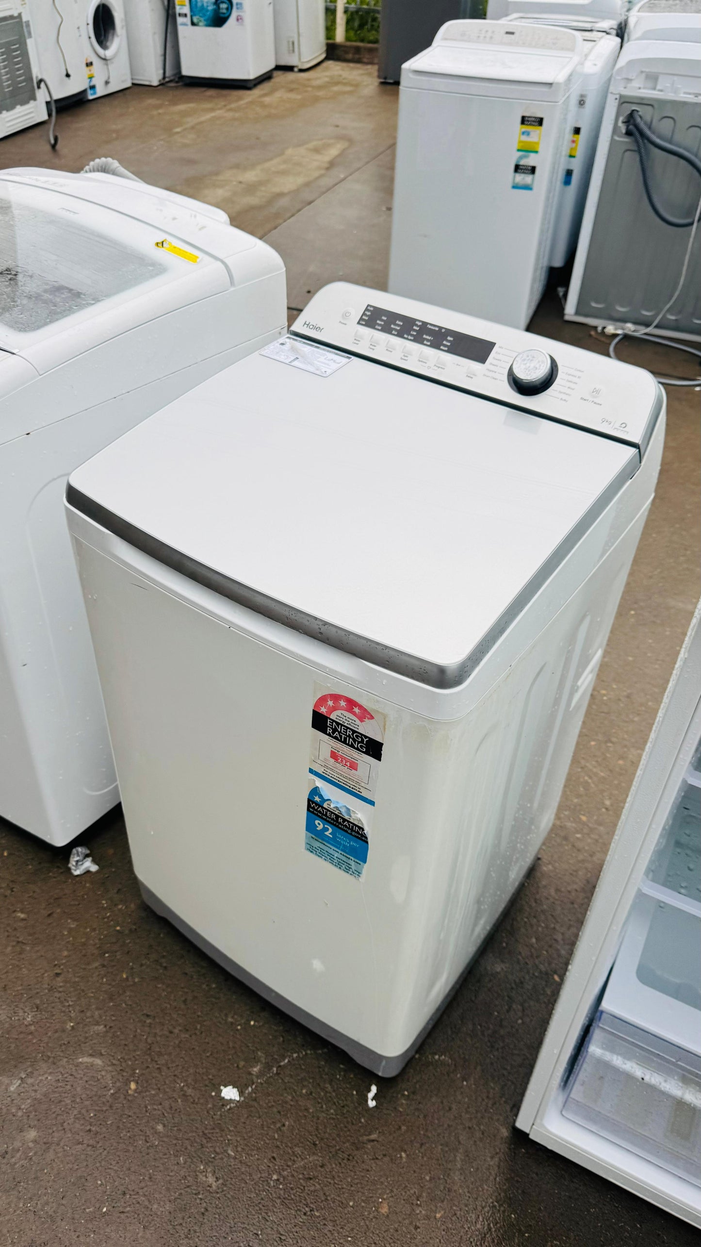 HAIER 9KGS TOP LOADER WASHING MACHINE