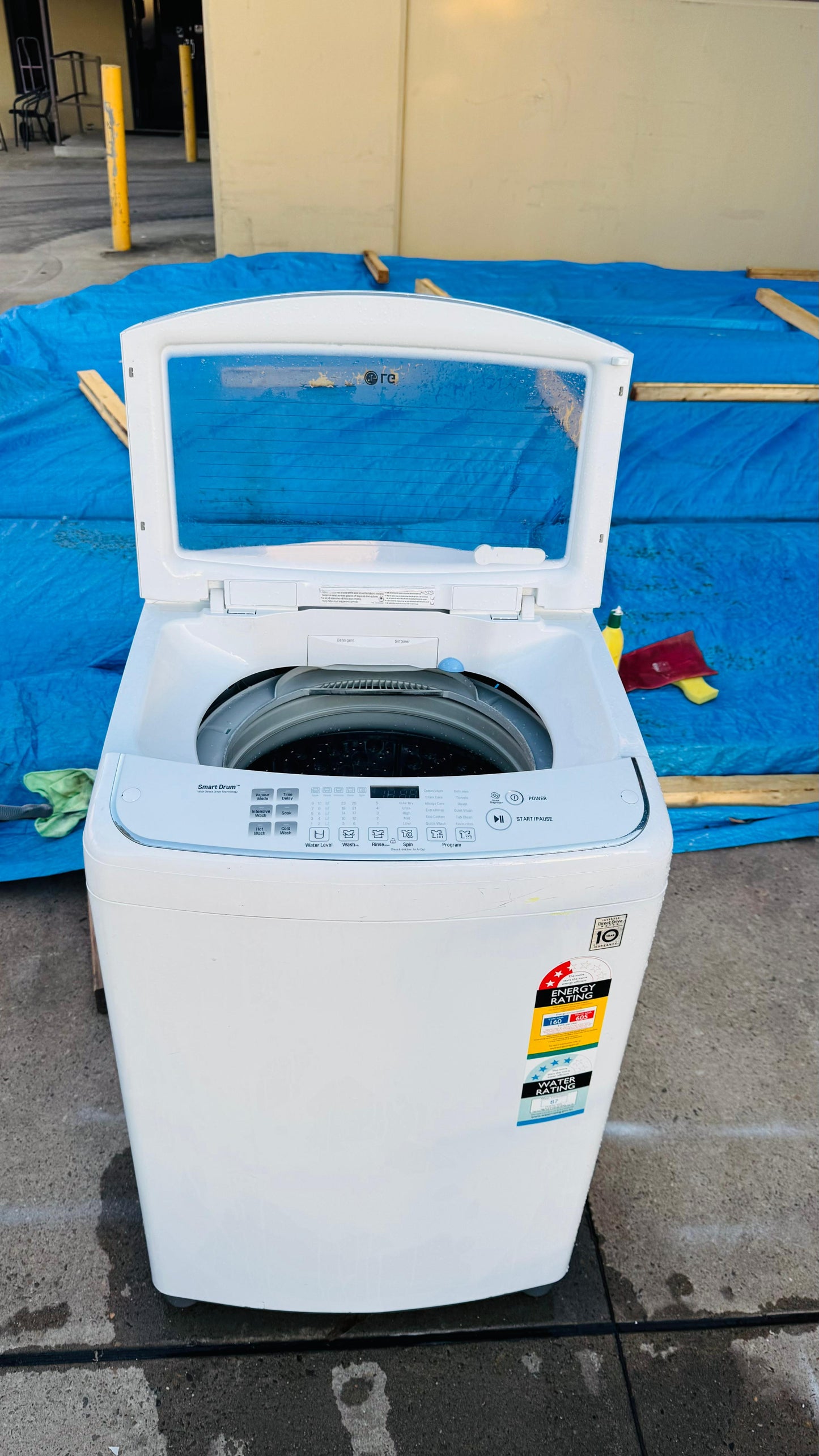 LG 8.5KGS TOP LOADER WASHING MACHINE