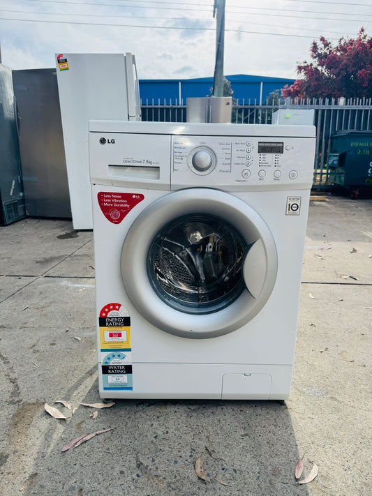 LG 7.5 KGS FRONT LOADER WASHING MACHINE
