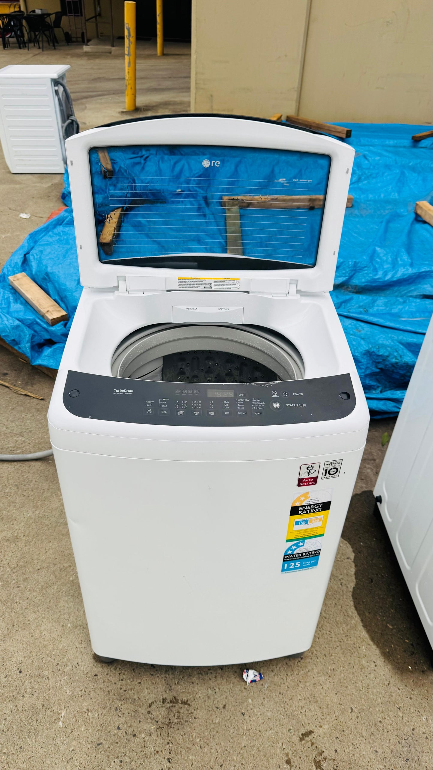 LG 8.5KGS TOP LOADER WASHING MACHINE