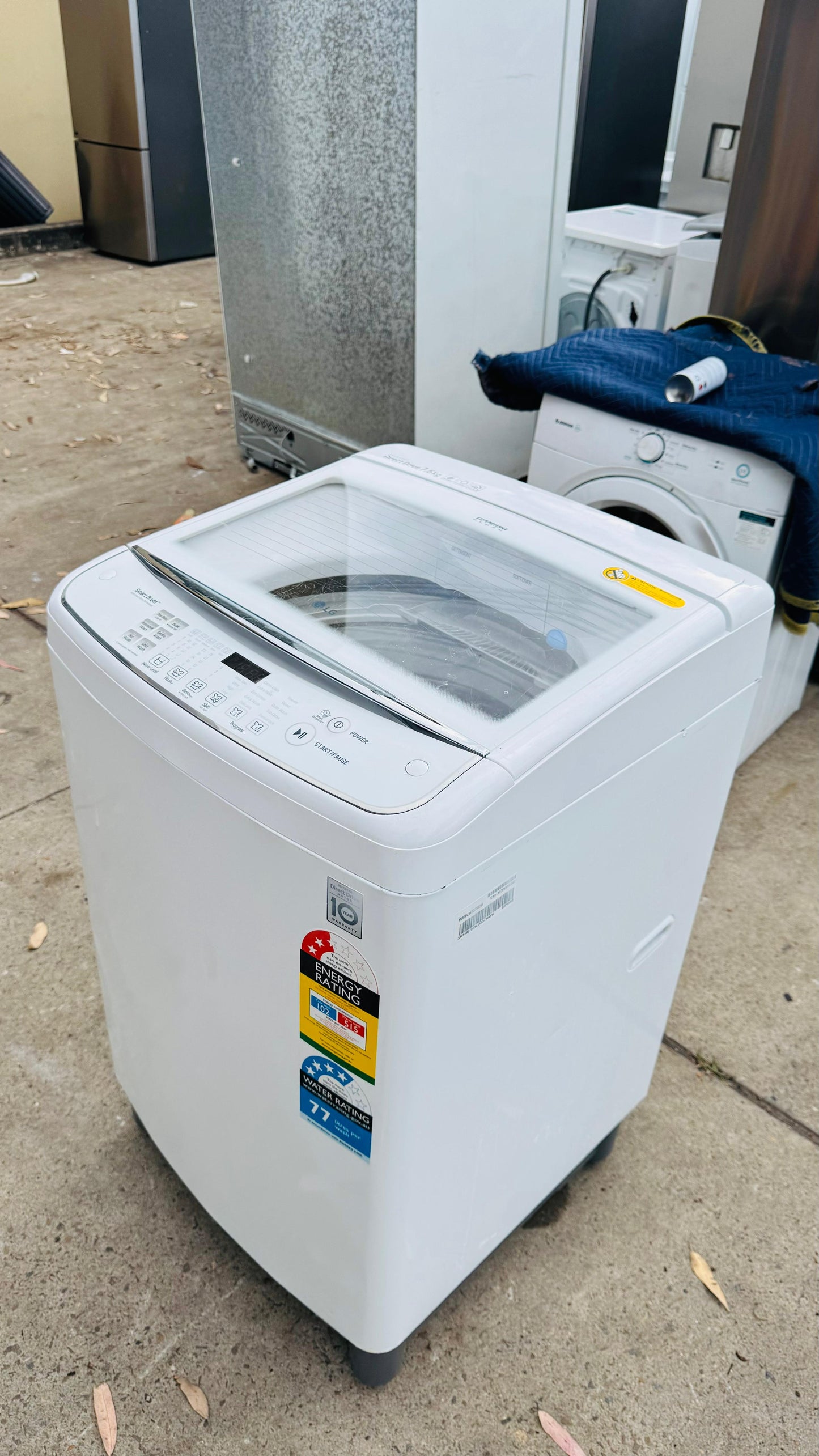 LG 7.5KGS TOP LOADER WASHING MACHINE