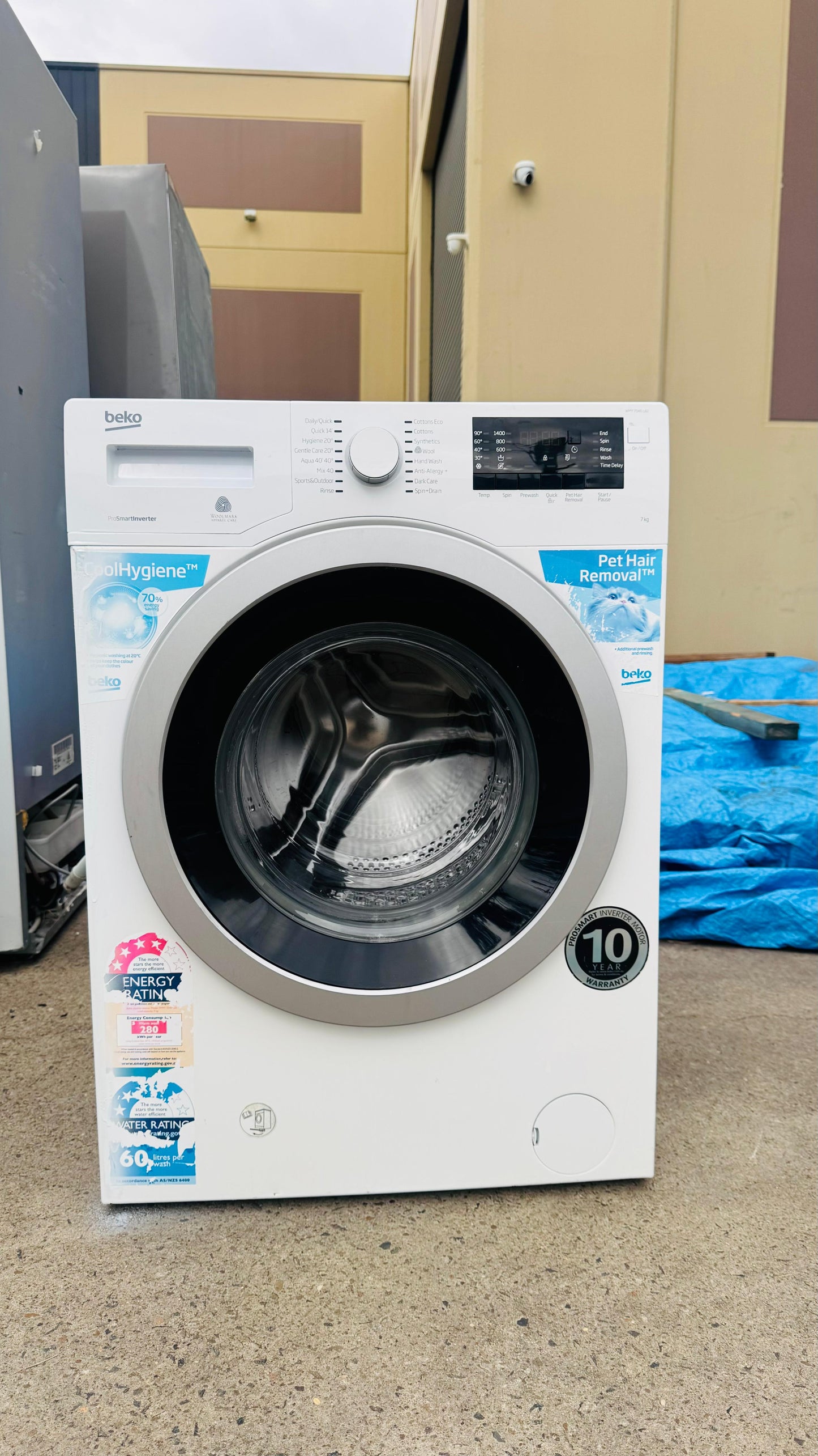 BEKO 7KGS FRONT LOADER WASHING MACHINE