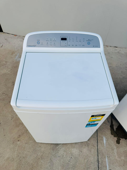 FISHER AND PAYKEL 8.5 KGS TOP LOADER WASHING MACHINE