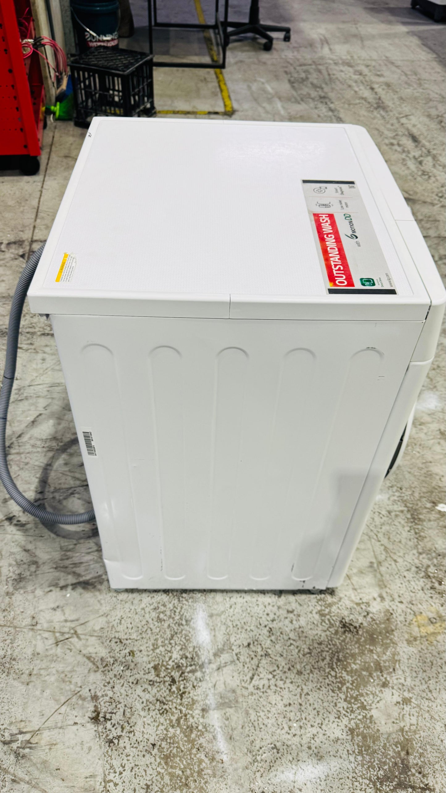 LG 7.5KGS FRONT LOADER WASHING MACHINE