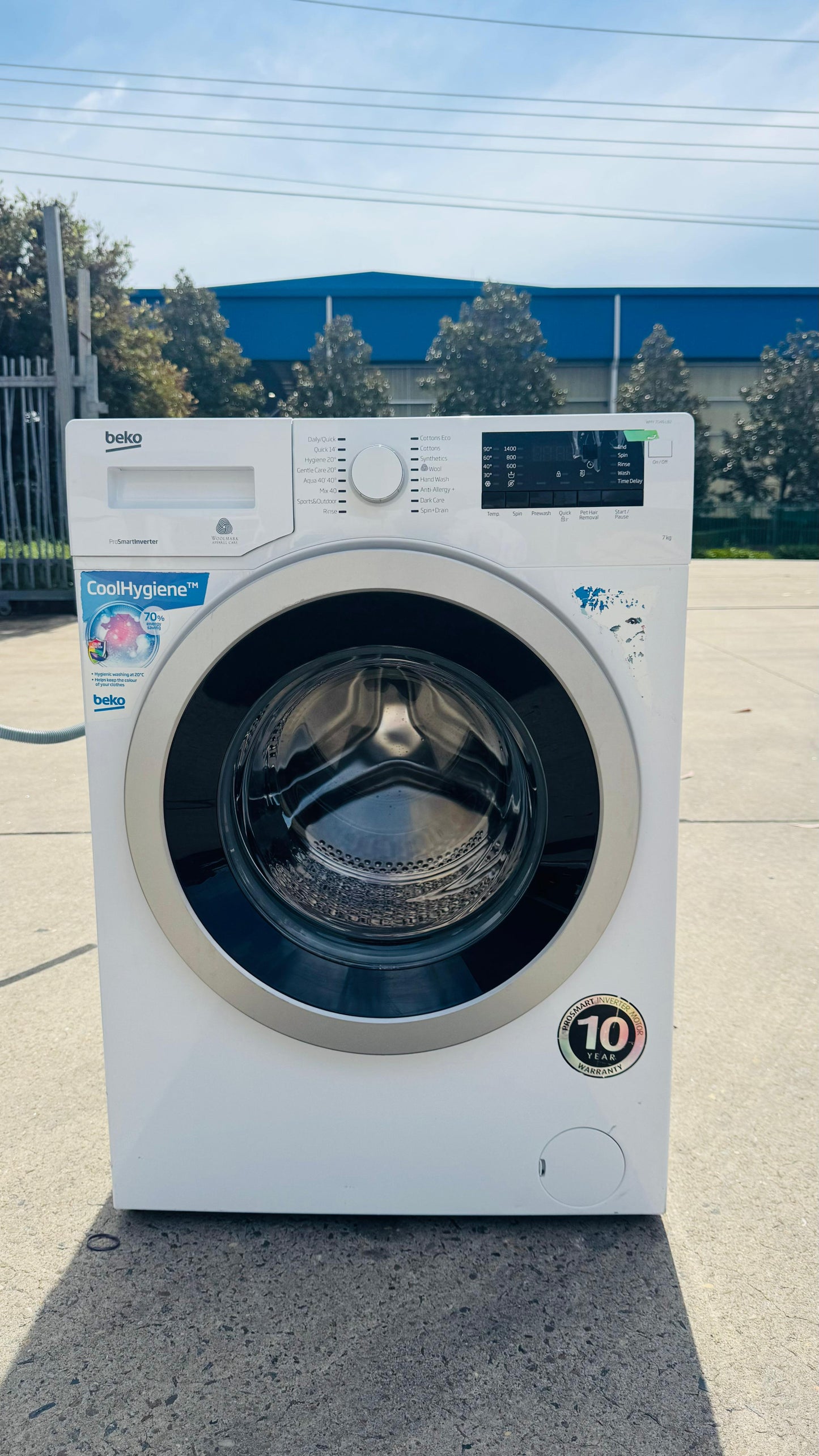 BEKO 7KGS FRONT LOADER WASHING MACHINE