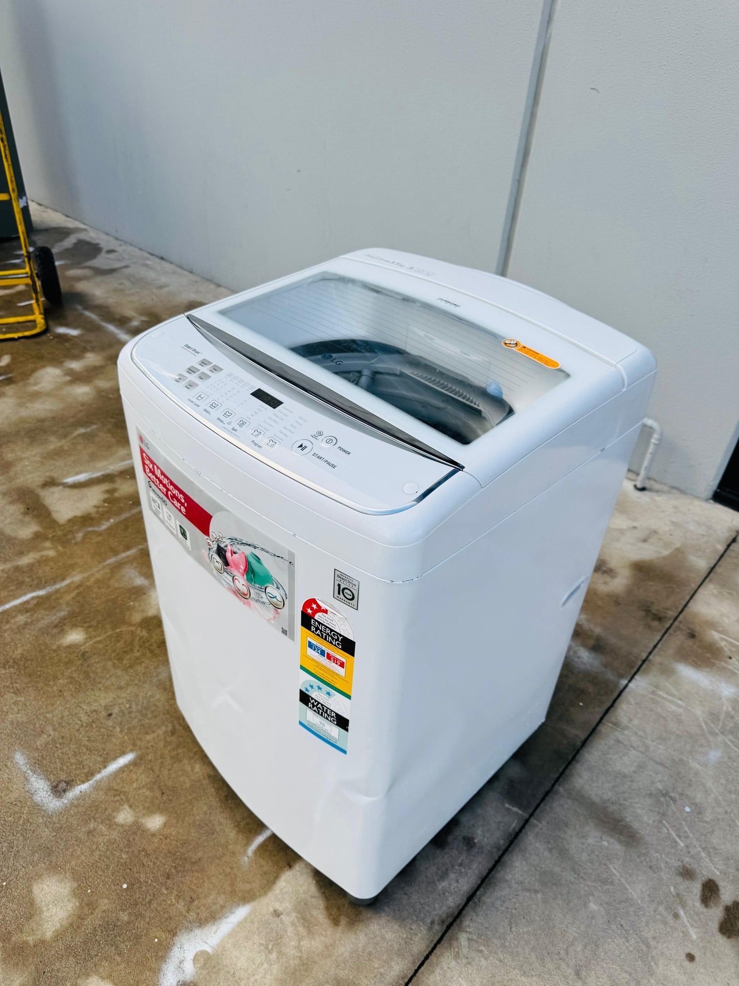 LG 9.5KGS TOP LOADER WASHING MACHINE