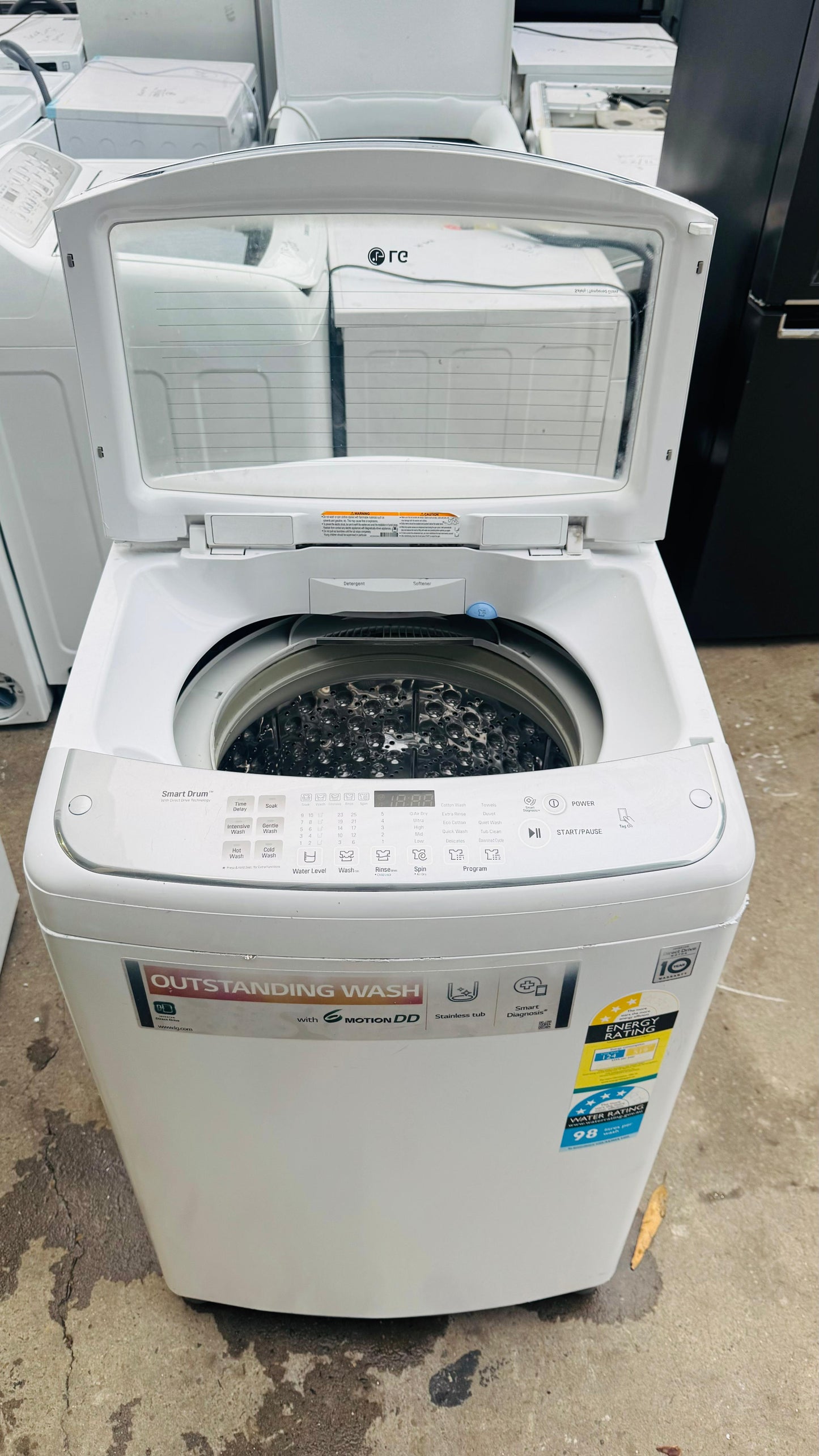 LG 9.5KGS TOP LOADER WASHING MACHINE