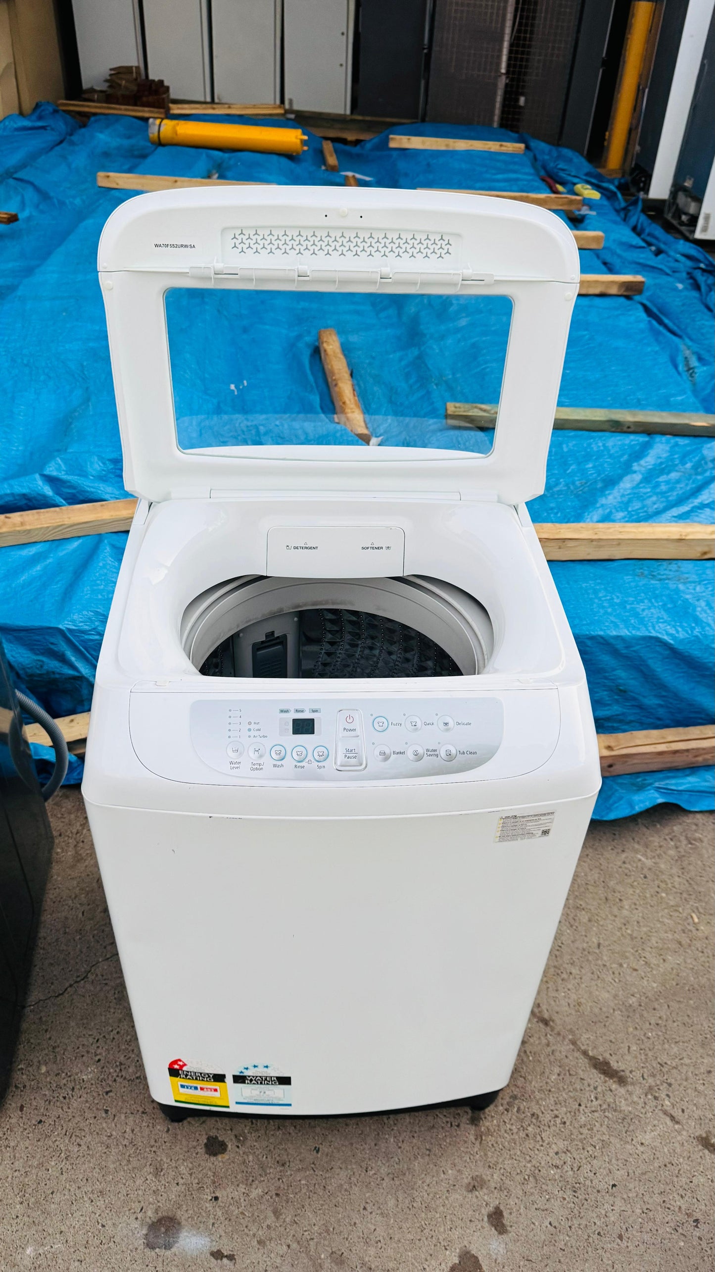 SAMSUNG 7KGS TOP LOADER WASHING MACHINE