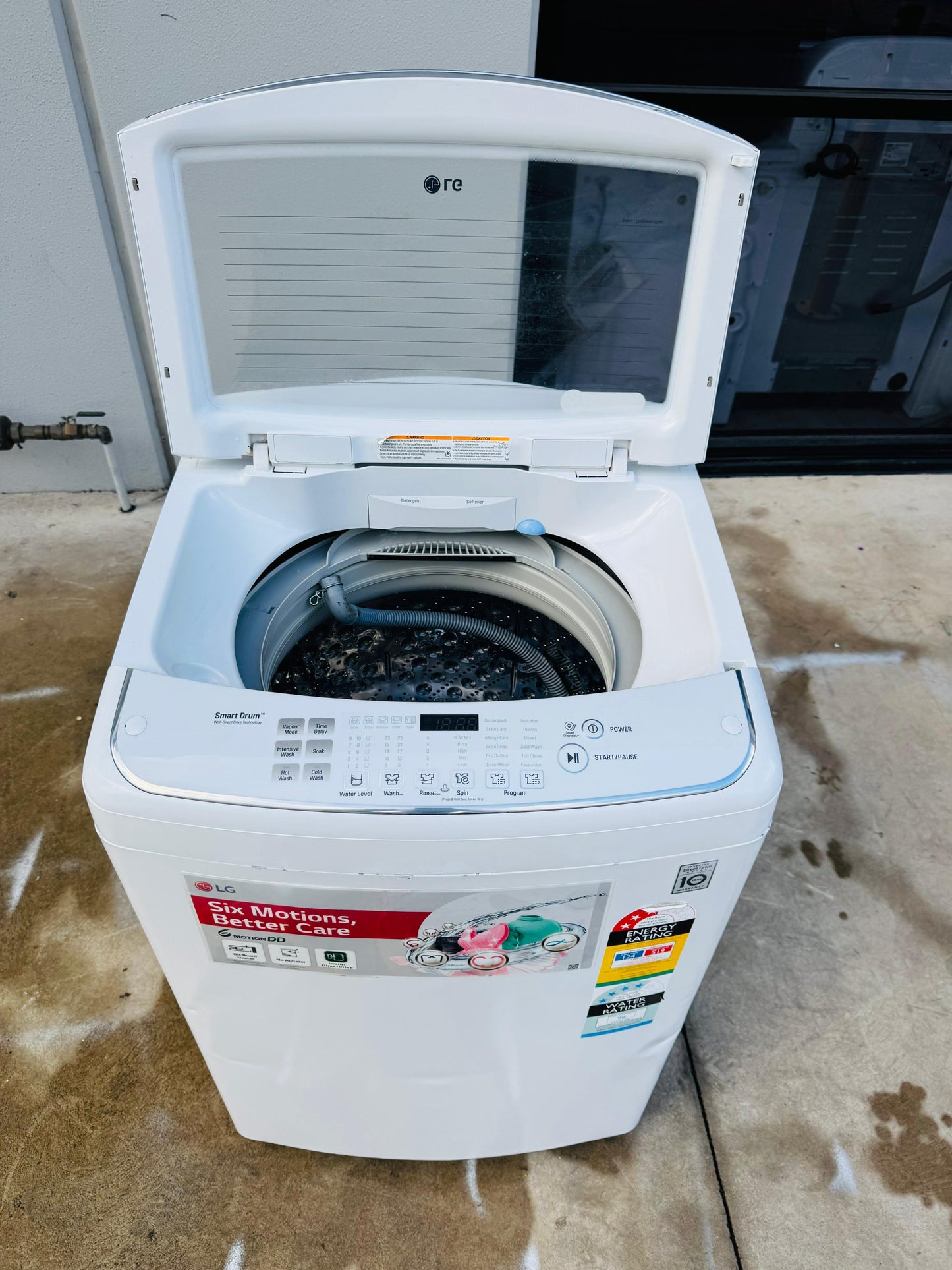 LG 9.5KGS TOP LOADER WASHING MACHINE