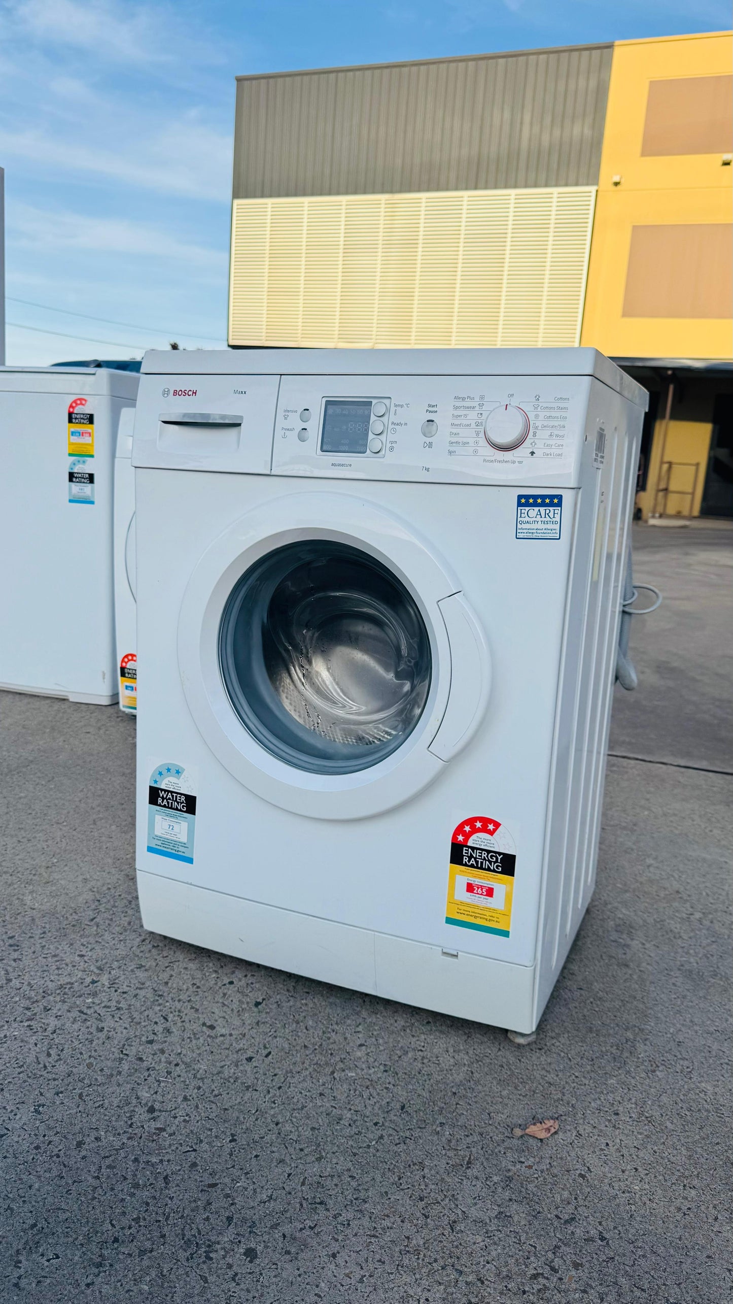 BOSCH 7KGS FRONT LOADER WASHING MACHINE