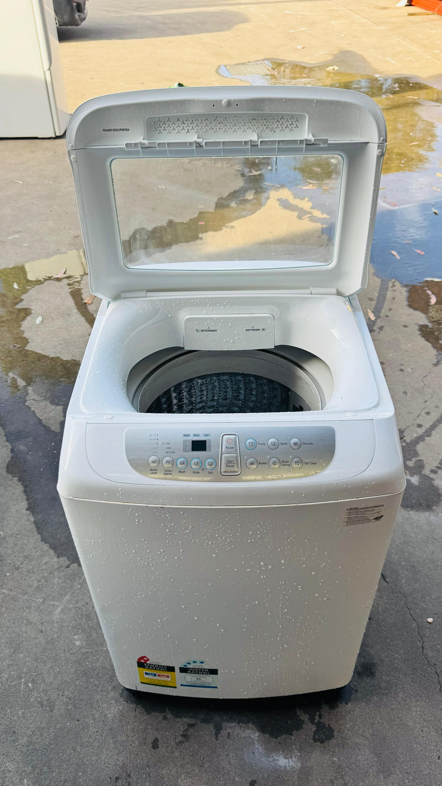 SAMSUNG 6.5KGS TOP LOADER WASHING MACHINE