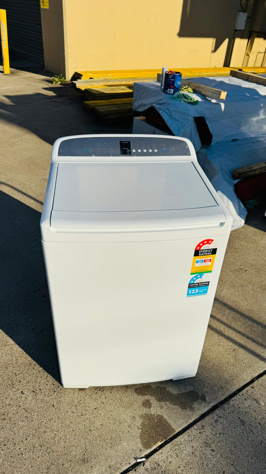 FISHER AND PAYKEL 10KGS TOP LOADER WASHING MACHINE