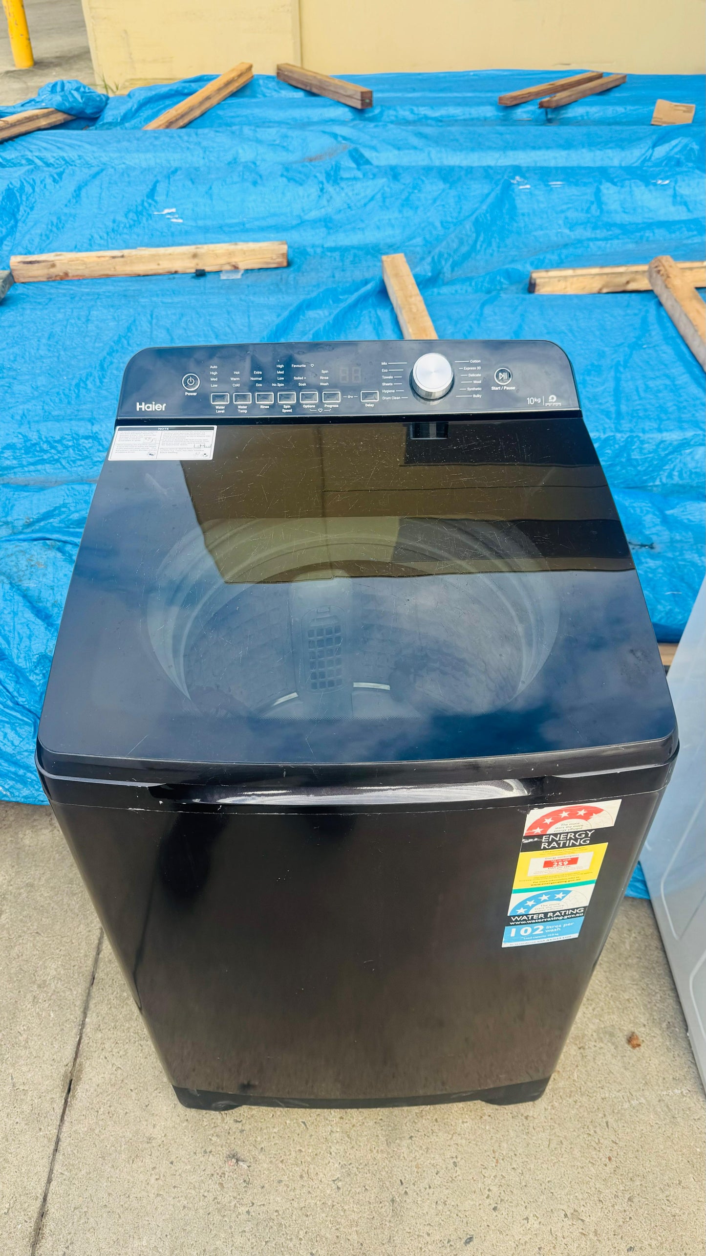 HAIER 10KGS TOP LOADER WASHING MACHINE