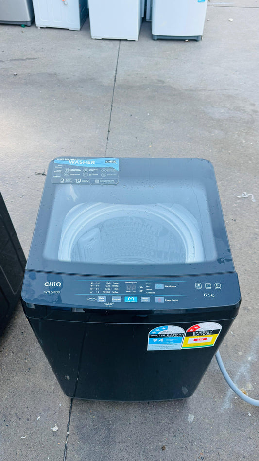 CHIQ 6.5KGS TOP LOADER WASHING MACHINE