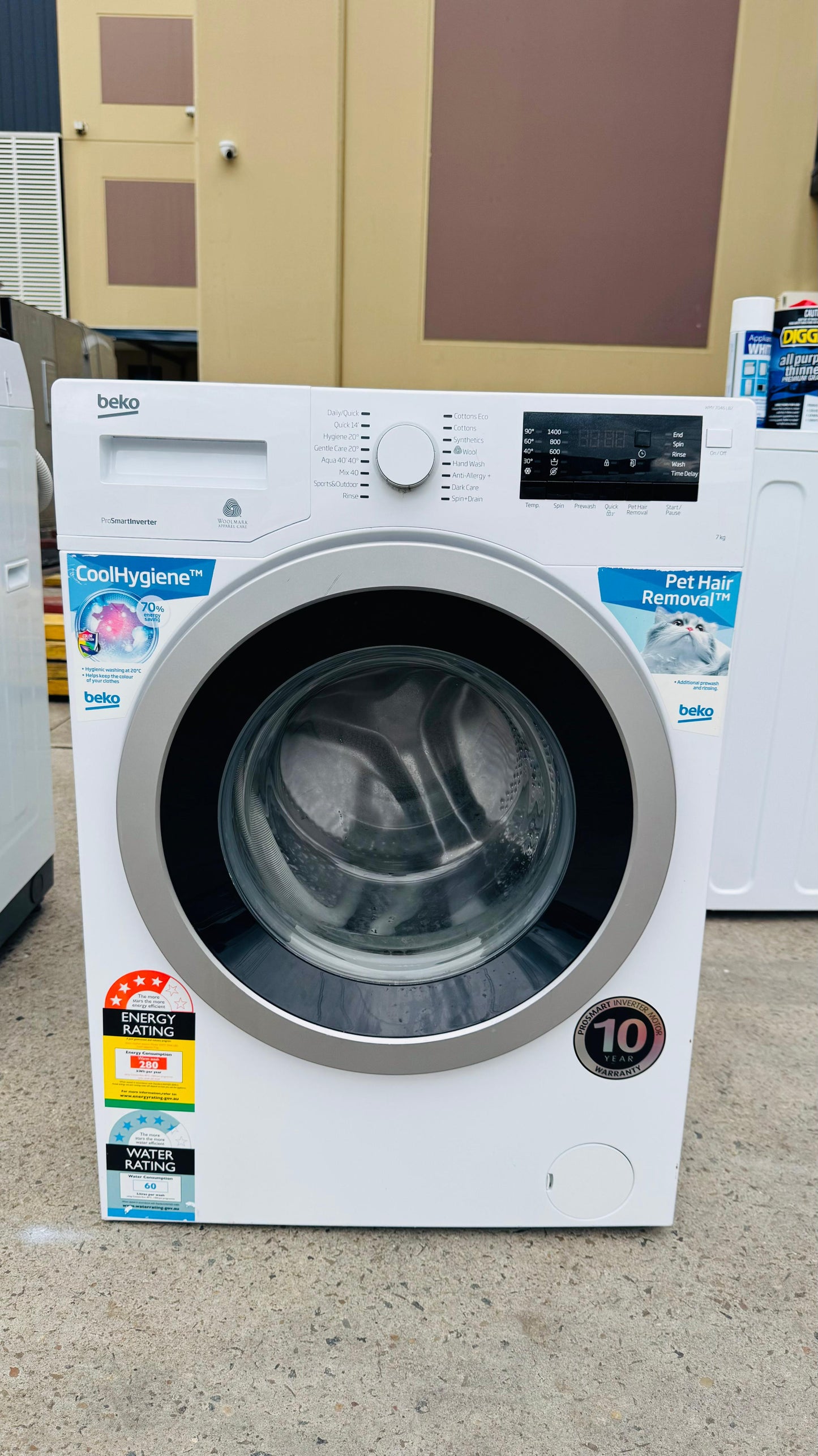 BEKO 7KGS FRONT LOADER WASHING MACHINE