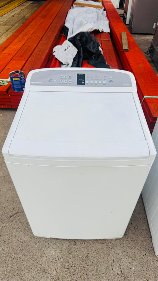 FISHER AND PAYKEL 10KGS TOP LOADER WASHING MACHINE