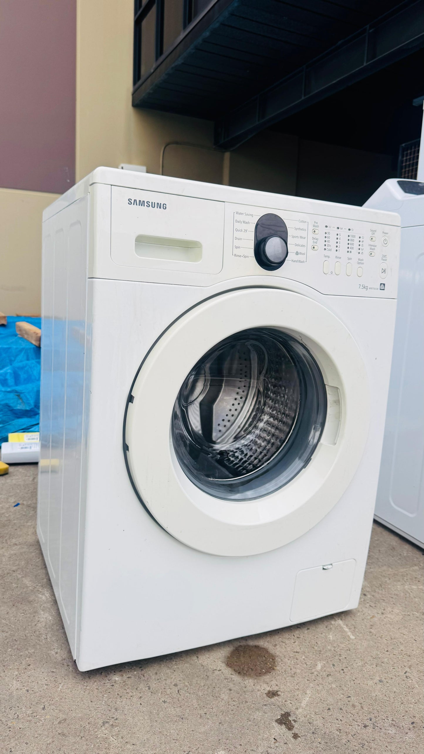 SAMSUNG 7.5KGS FRONT LOADER WASHING MACHINE