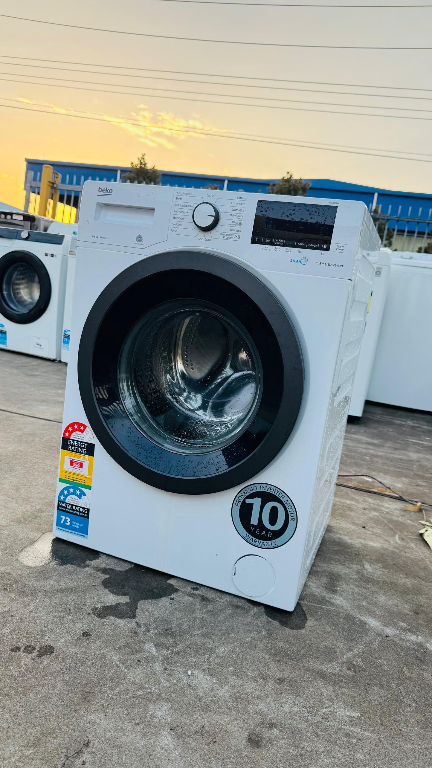 BEKO 8.5KGS FRONT LOADER WASHING MACHINE